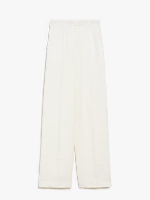 ALCANO Faded linen trousers