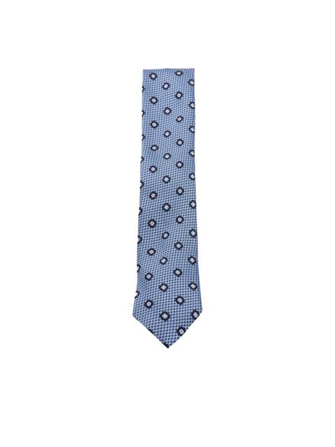 ZEGNA patterned silk tie