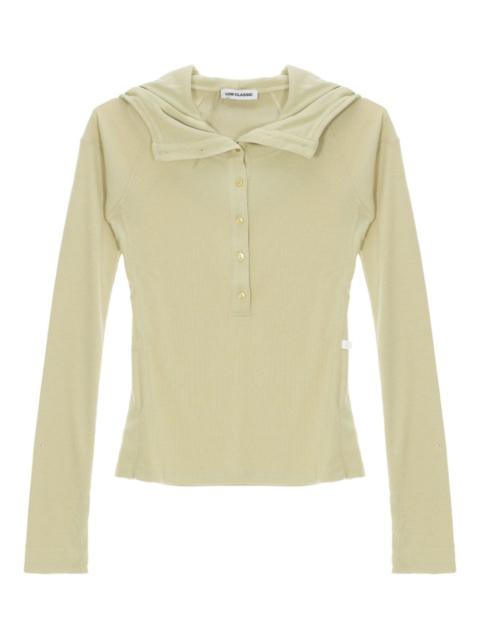 LOW CLASSIC button-up hoodie