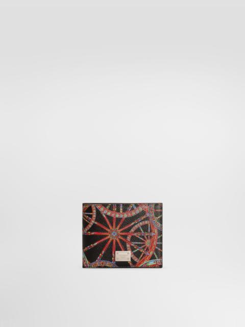 Dolce & Gabbana Carretto-print calfskin wallet