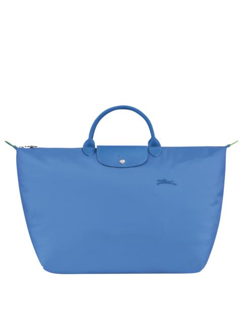 Le Pliage Green S Travel bag Cornflower - Recycled canvas