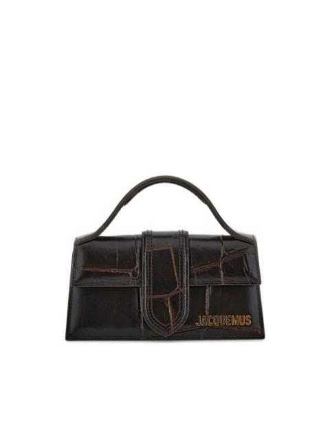 JACQUEMUS small Bambino strap tote bag