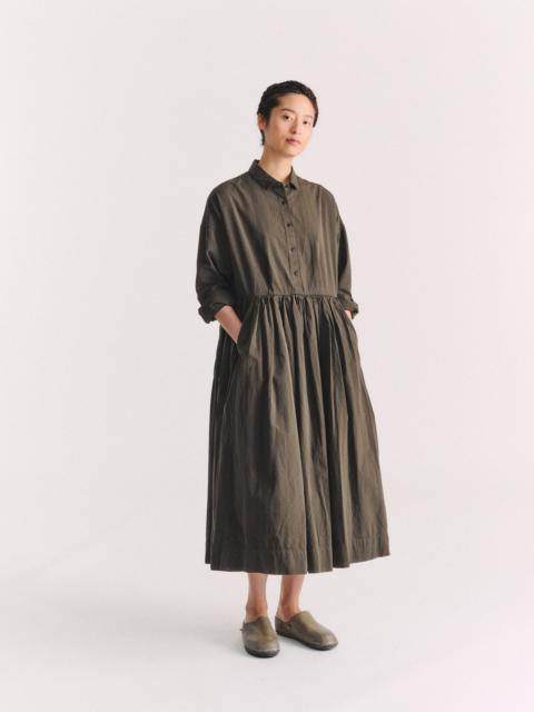 CASEY/CASEY STEPHANIE DRESS - PAPER COT - DARK KHAKI