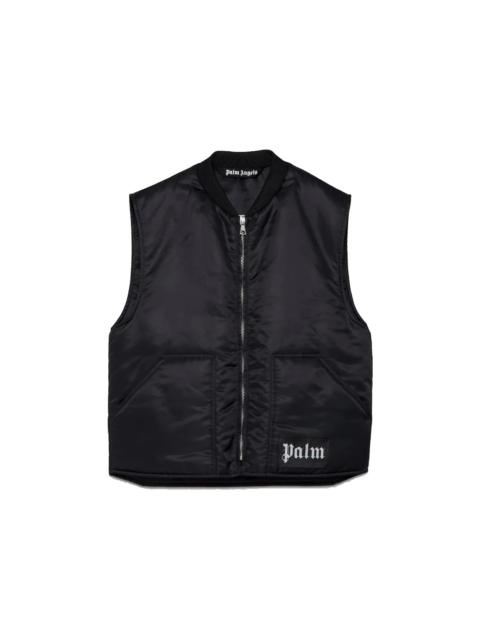 Palm Angels Palm Angels Curved Logo Vest Black