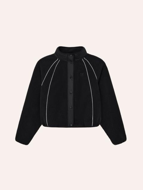P.E NATION VENTURE SHERPA JACKET IN BLACK
