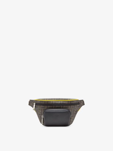 FENDI Brown fabric belt bag