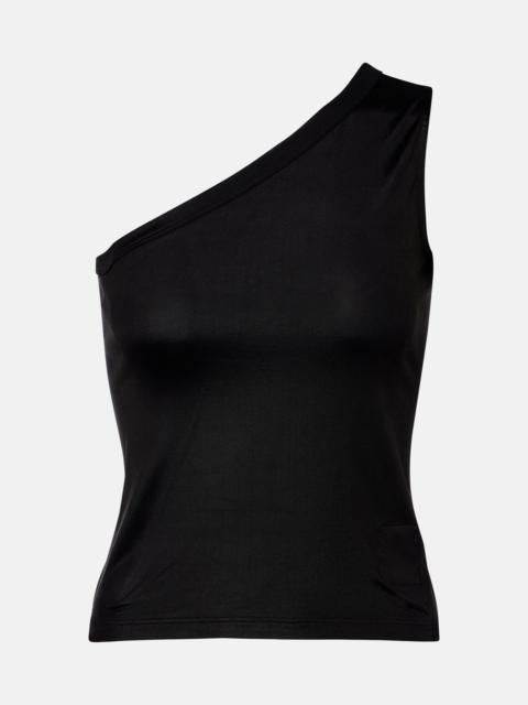 Rick Owens Ziggy one-shoulder jersey top