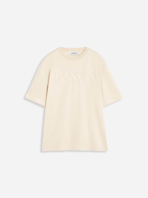 Lanvin CLASSIC LANVIN PARIS EMBROIDERED T-SHIRT