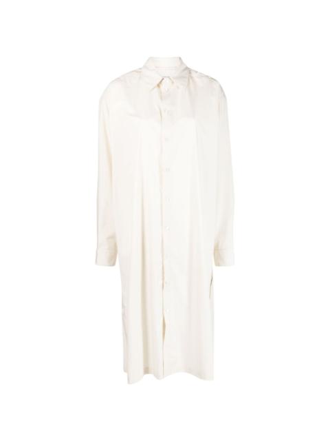 Lemaire long-sleeve cotton shirt dress