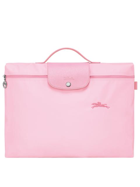 Longchamp Le Pliage Green S Briefcase Pink - Recycled canvas