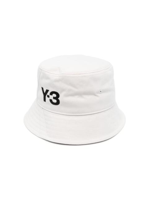 Y-3 logo-embroidered canvas bucket hat