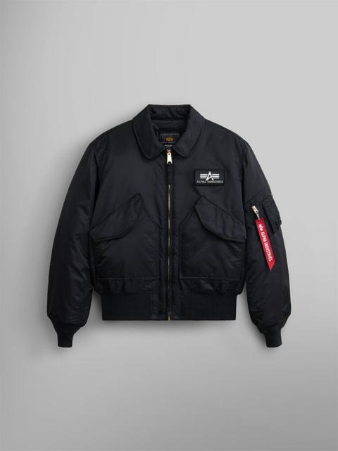 ALPHA INDUSTRIES CWU 45/P BOMBER JACKET (HERITAGE)