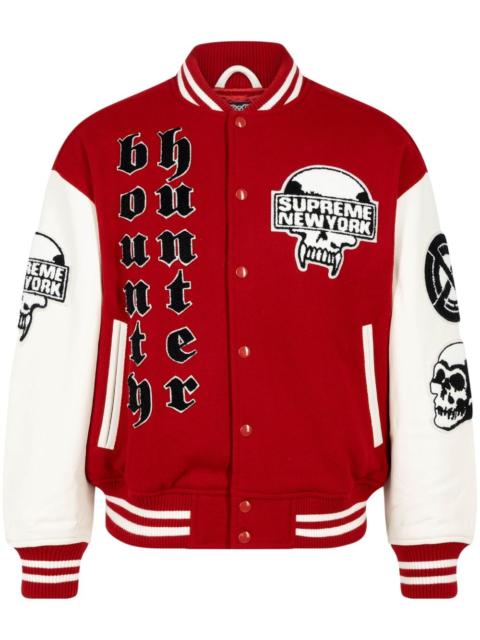 Supreme Supreme H.R. Giger Embroidered Work Jacket 'Red' | REVERSIBLE