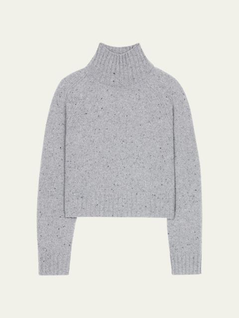 GUEST IN RESIDENCE Cashmere-Blend Cropped Turtleneck Sweater