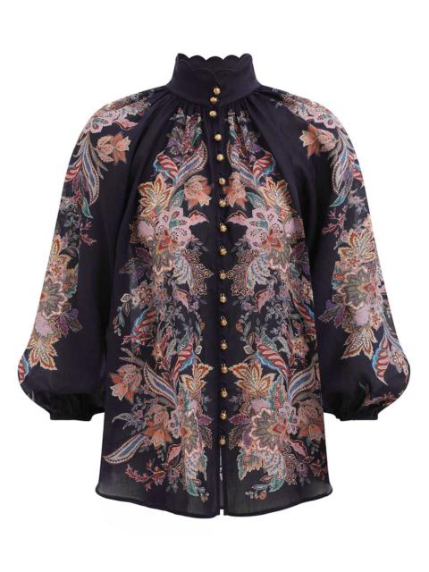 Zimmermann RHIANNON BILLOW BLOUSE