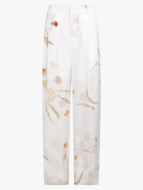 FENG CHEN WANG NATURAL PLANT DYE TROUSER | WHITE