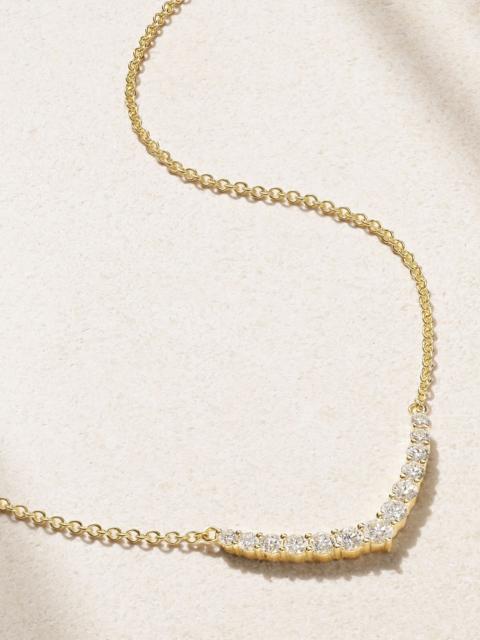 ANITA KO 18-karat gold diamond necklace Gold