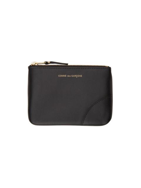 Comme Des Garçons logo-print leather pouch