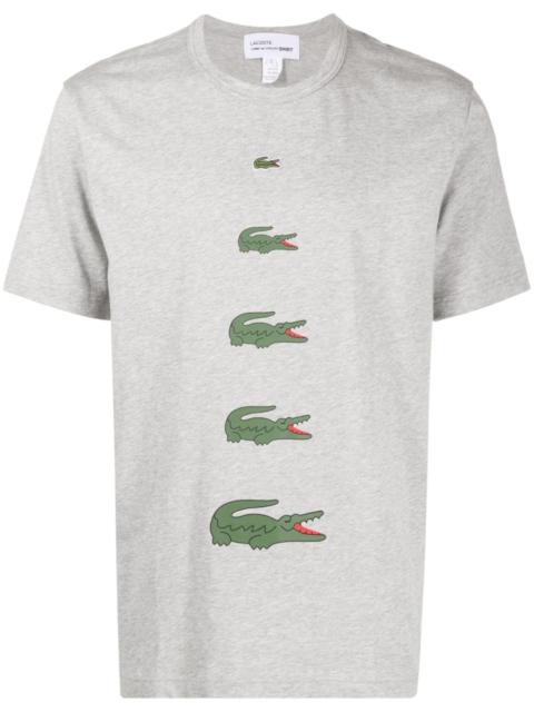 Comme des Garçons SHIRT x Lacoste logo-print cotton T-shirt
