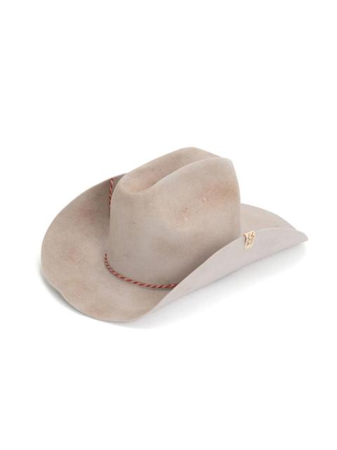 visvim VIN COWBOY HAT IVORY