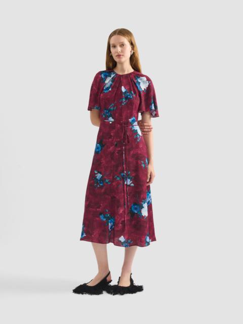 Erdem SHORT SLEEVE MIDI DRESS