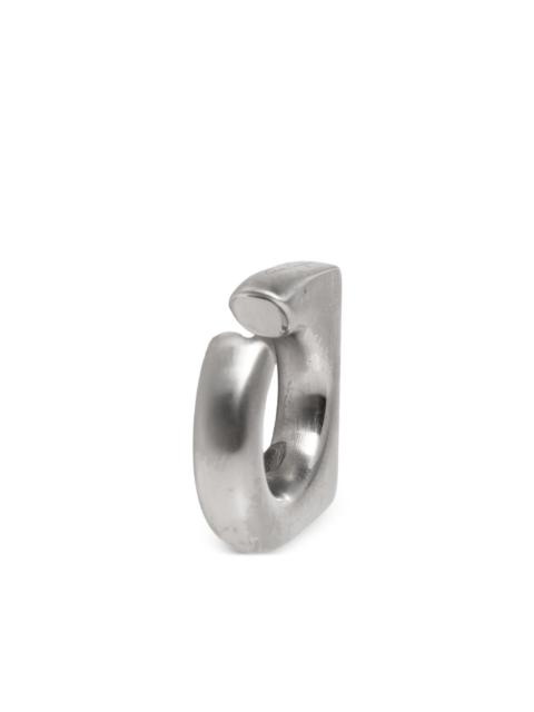 Rick Owens Crystal Prong geometric earrings