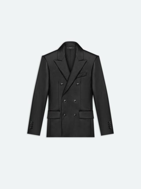 AMIRI DB VEGAN CROPPED BLAZER