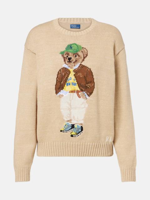 Polo Ralph Lauren Polo Bear intarsia cotton sweater