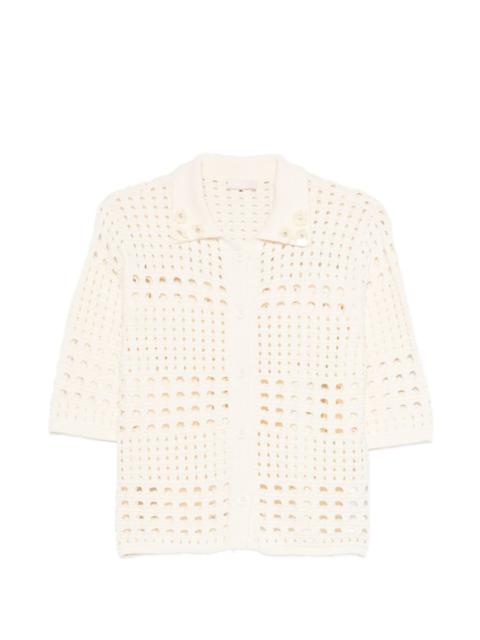 BOSS floral appliqué cardigan