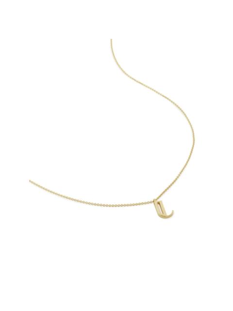 MONICA VINADER Alphabet J adjustable necklace