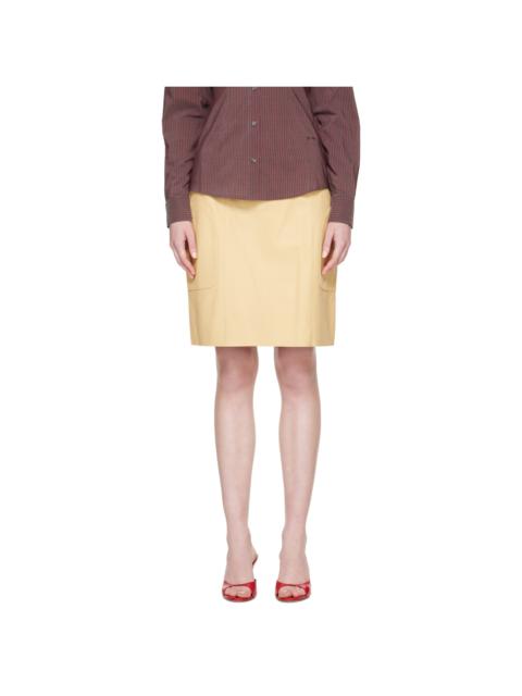 paloma wool Yellow Miracla Midi Skirt