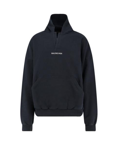 BALENCIAGA Cotton Hooded Sweatshirt