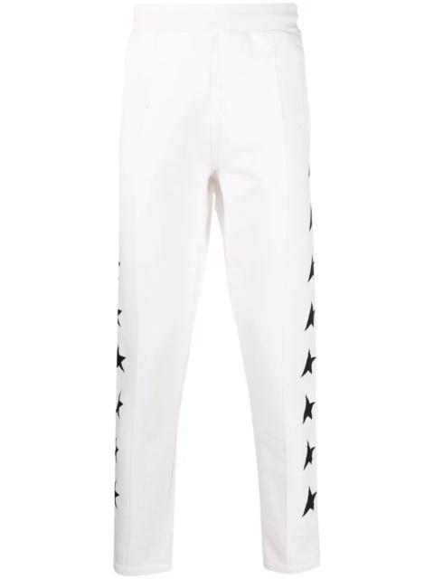 motif-print track pants