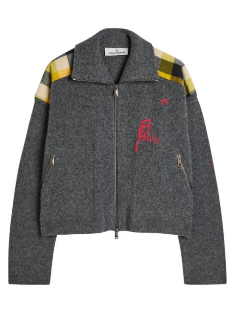 Vivienne Westwood Vivienne Westwood Printed Wool-blend Jacket