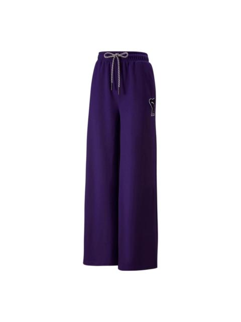 PUMA (WMNS) PUMA x AMI Pants 'Purple' 535999-89