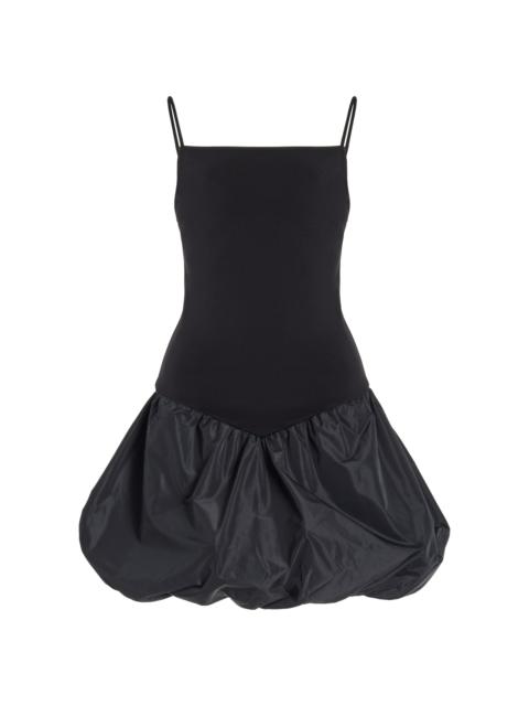 Ablee Tufted Mini Dress black