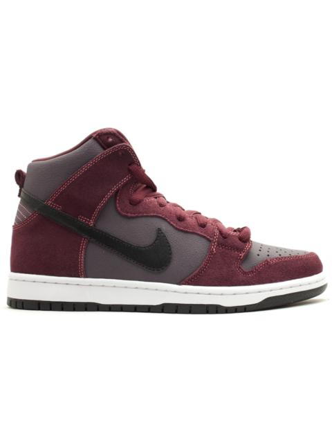 Nike SB Dunk High Deep Burgundy Gridiron