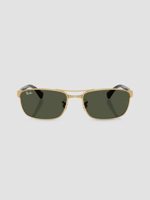 Ray-Ban Men's RB3778 60MM Pilot Sunglasses - Gold Black