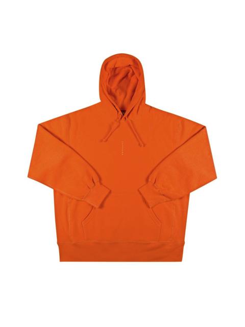 Supreme Supreme Micro Logo Hooded Sweatshirt 'Burnt Orange' | goat