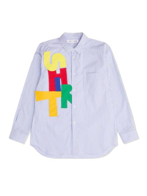 Comme des Garçons SHIRT Yarn Dyed Cotton Stripe Poplin Shirt