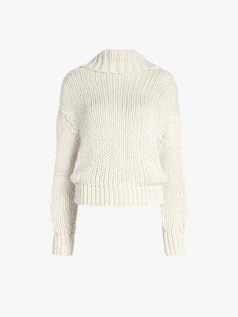Alexandra Sweater in Draped Cotton