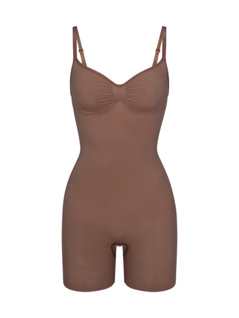 SKIMS Women's Seamless Sculpt Mid Thigh Bodysuit - Jasper
