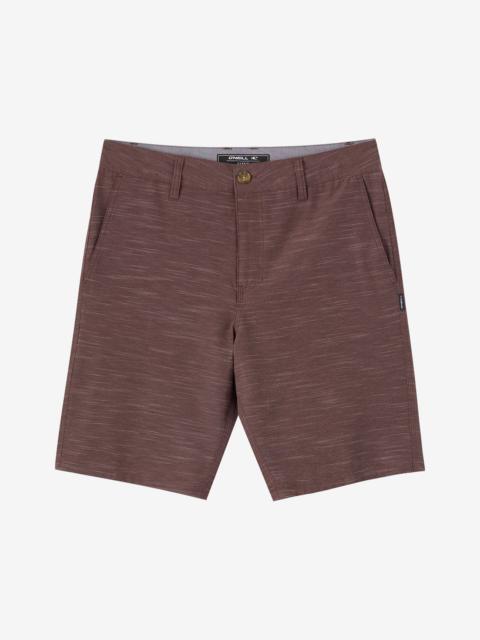 O'Neill Portola Slub Check 20" Hybrid Shorts
