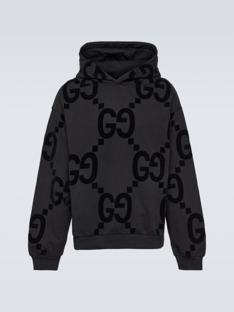 GUCCI Jumbo GG cotton jersey hoodie