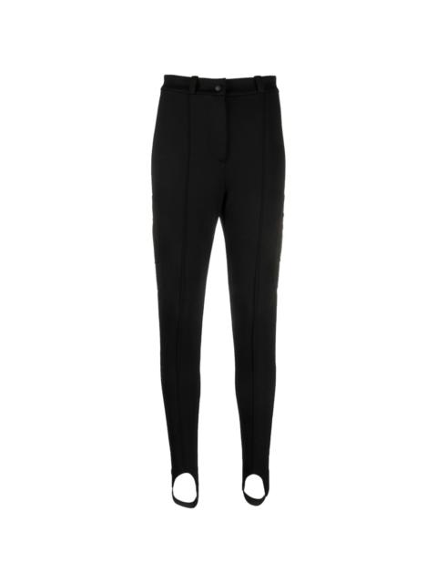 CASABLANCA lyocell-cotton blend stirrup trousers