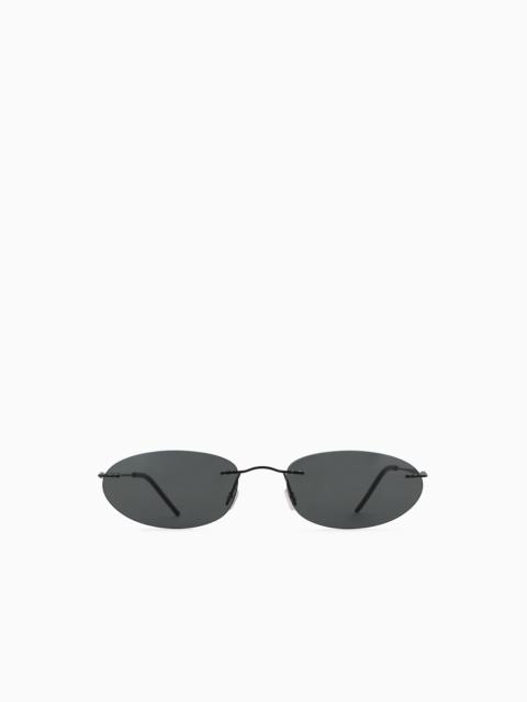 GIORGIO ARMANI OVAL WOMEN’S SUNGLASSES