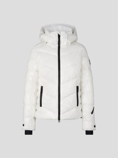 BOGNER Saelly ski jacket in Off-white