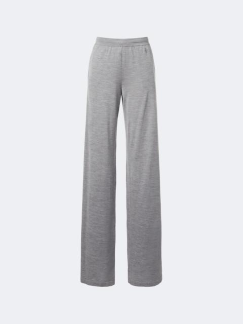 GUCCI Wool and silk wide-leg pants