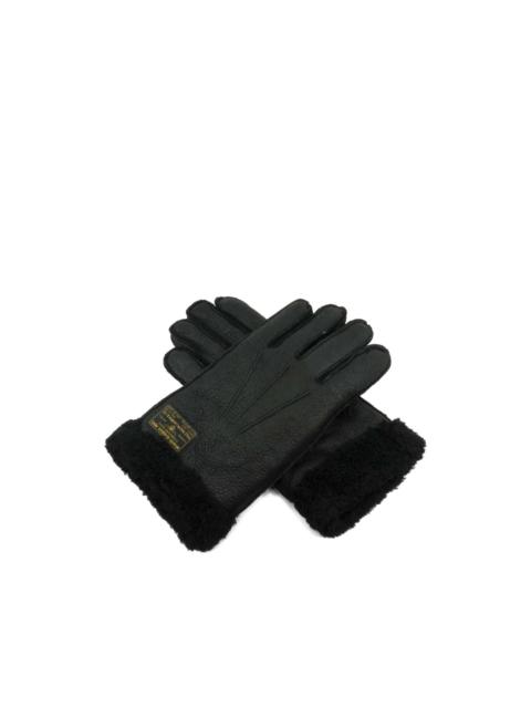 Polo Ralph Lauren shearling-trim gloves