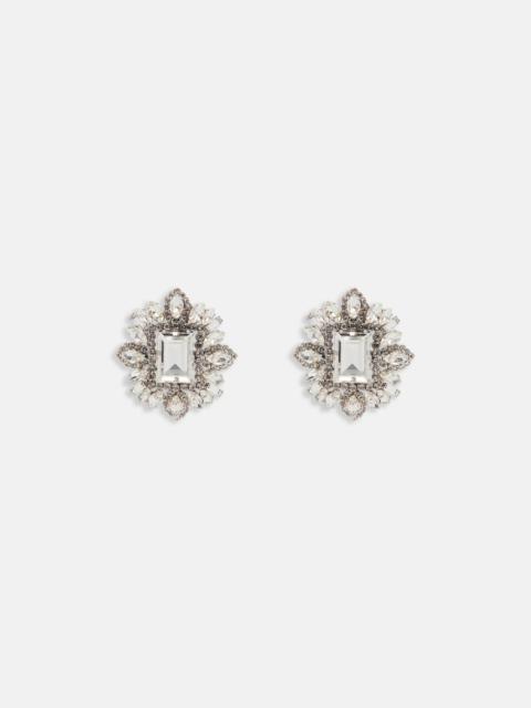 Alessandra Rich CRYSTAL EARRINGS